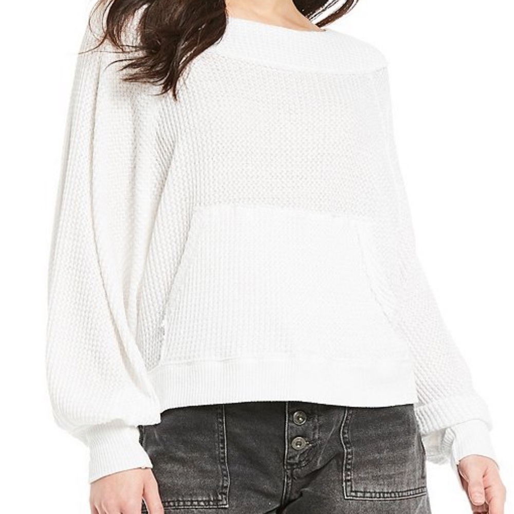 Free People Westend Thermal Cotton Sweater
